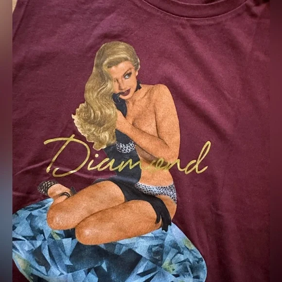 Diamond Supply Co Tank Top Sleeveless Tee Pin Up Nude Summer - Picture 6 of 6